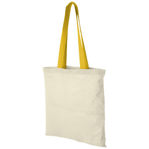 Sac publicitaire coton 100g - Nevada Naturel et Jaune